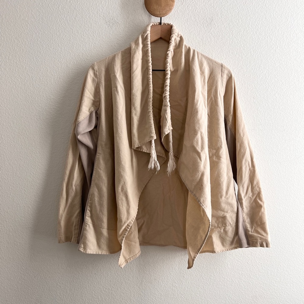 Hannah Lavery Capetown Open Linen Cardigan Jacket